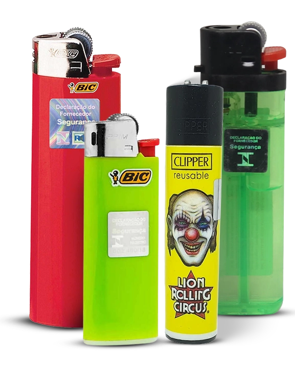 Isqueiros BIC, Clipper e GTI